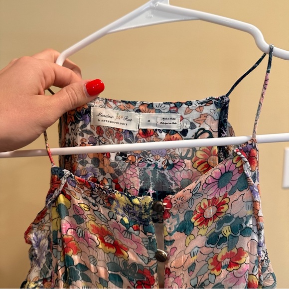 Anthropologie Thin Strap Floral Dress - Picture 3 of 6
